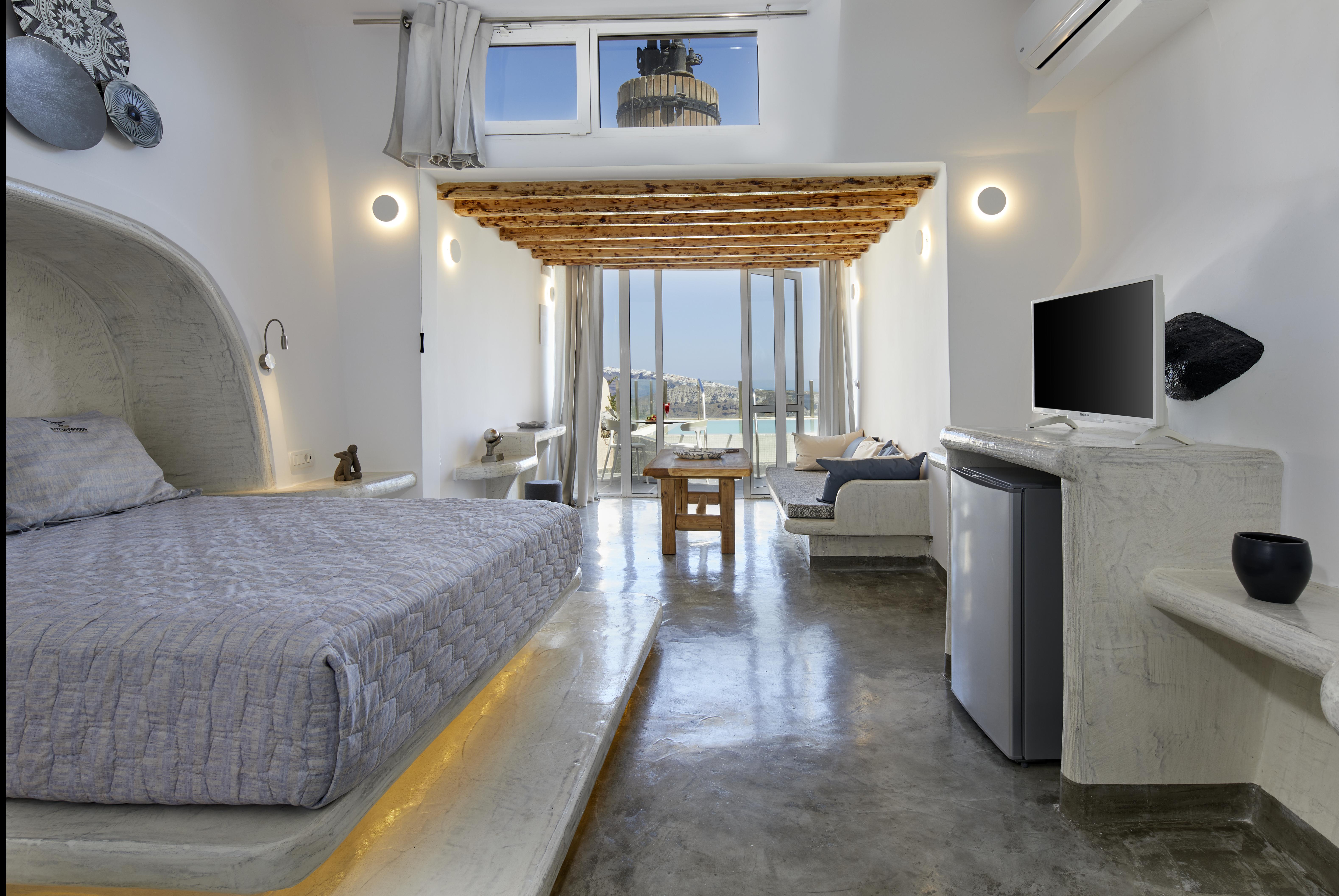Suites Of The Gods Cave Spa Hotel Megalochori  Zewnętrze zdjęcie